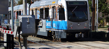 LA Metro Blue Line the Los Angeles Metro Blue Line